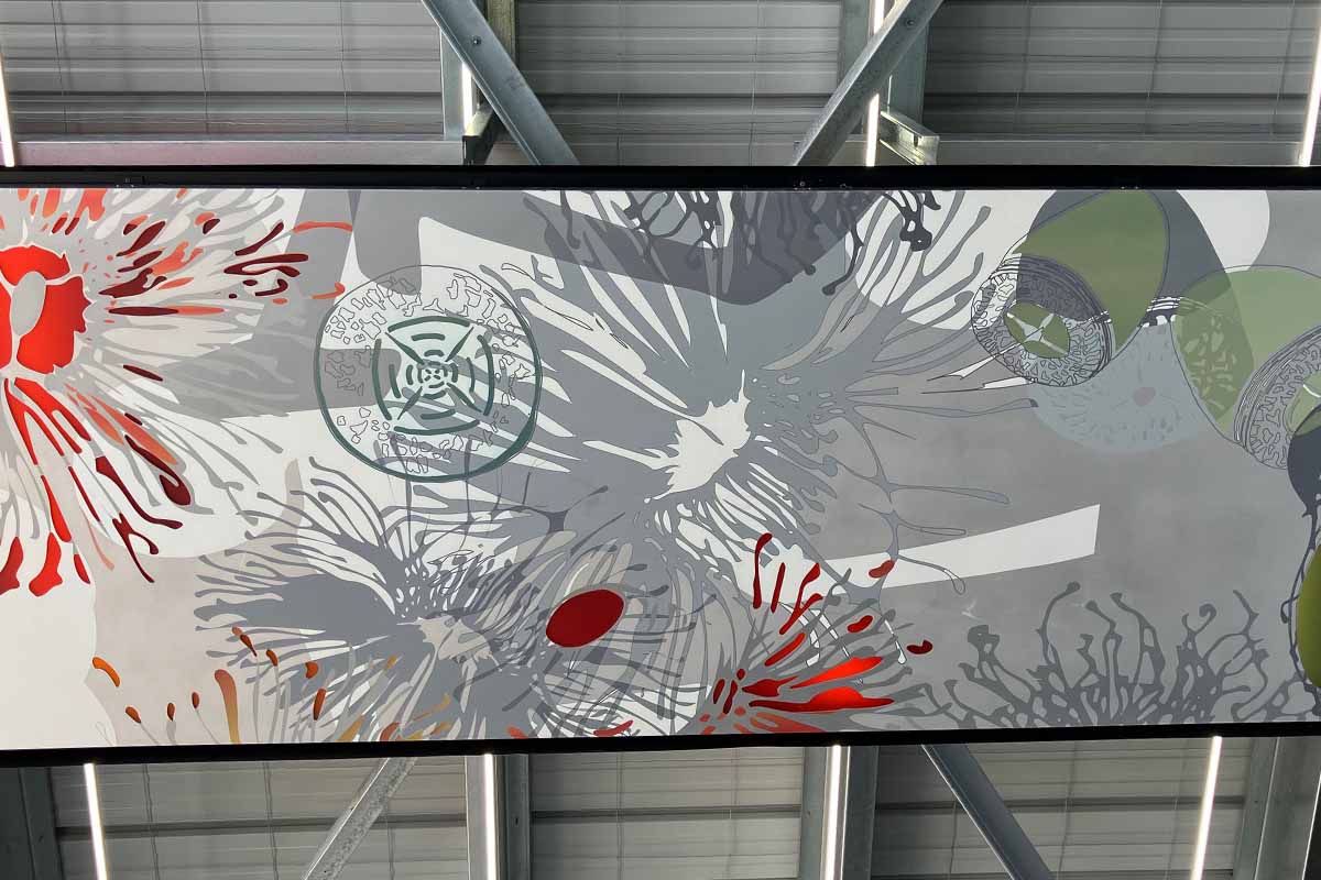 Pam Gaunt Hamersley Public Golf Course&nbsp;Artwork Reality & Illusion from driving range