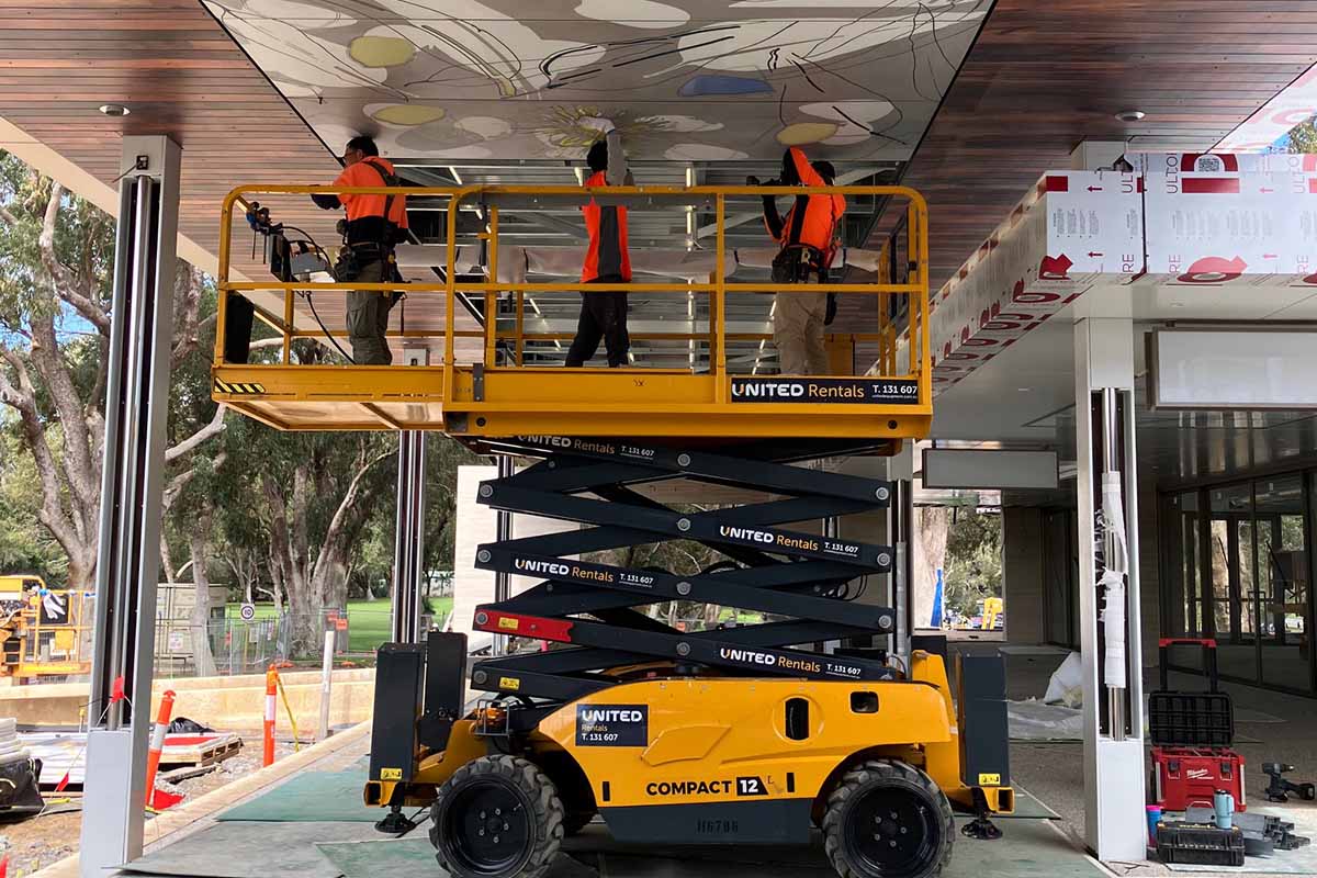 Pam Gaunt Hamersley Public Golf Course&nbsp;Artwork Reality & Illusion from driving range