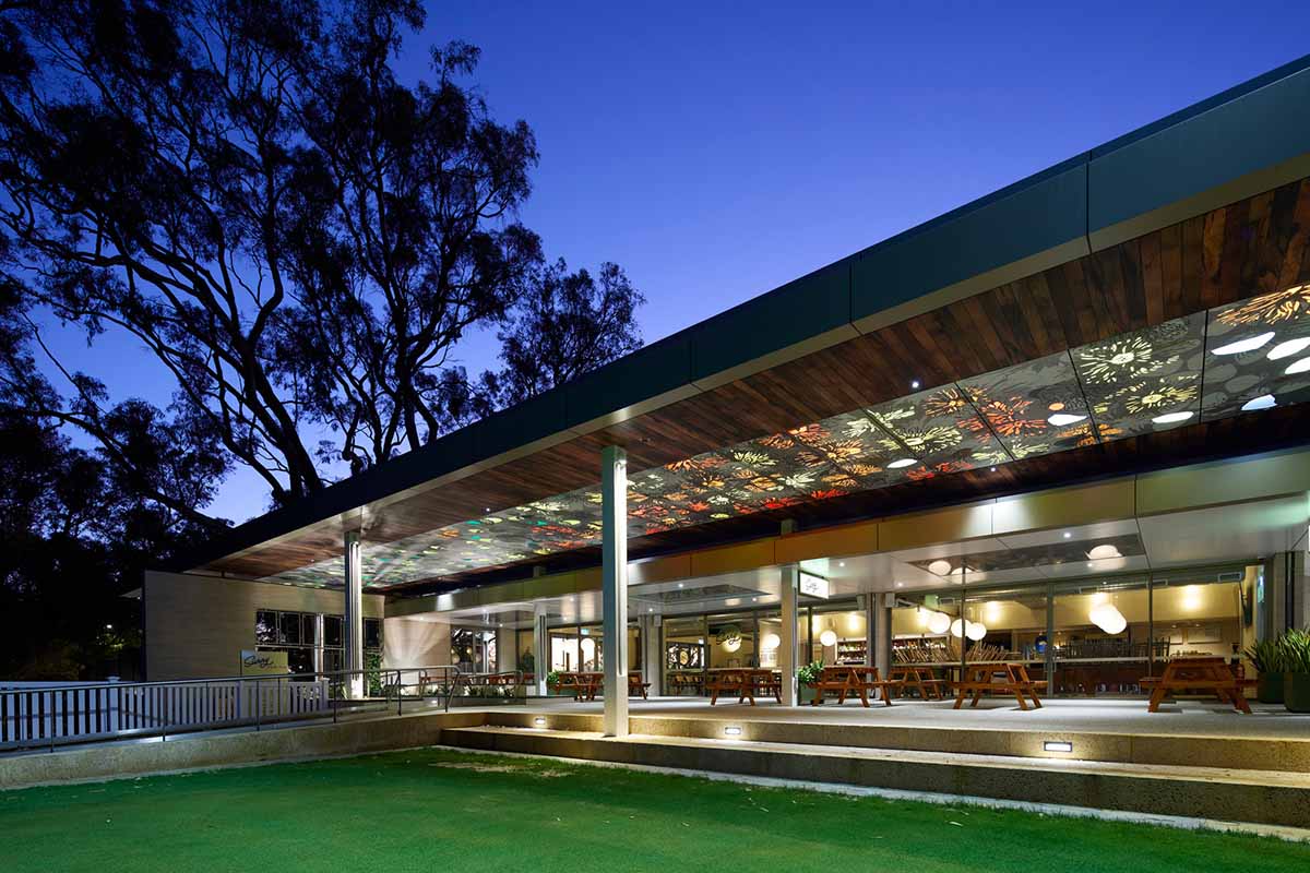 Pam Gaunt Hamersley Public Golf Course&nbsp;Artwork Reality & Illusion from driving range