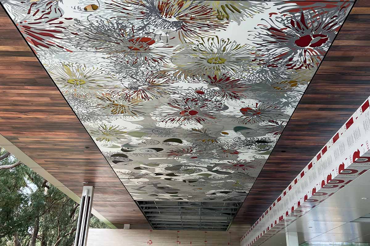 Pam Gaunt Hamersley Public Golf Course&nbsp;Artwork Reality & Illusion from driving range