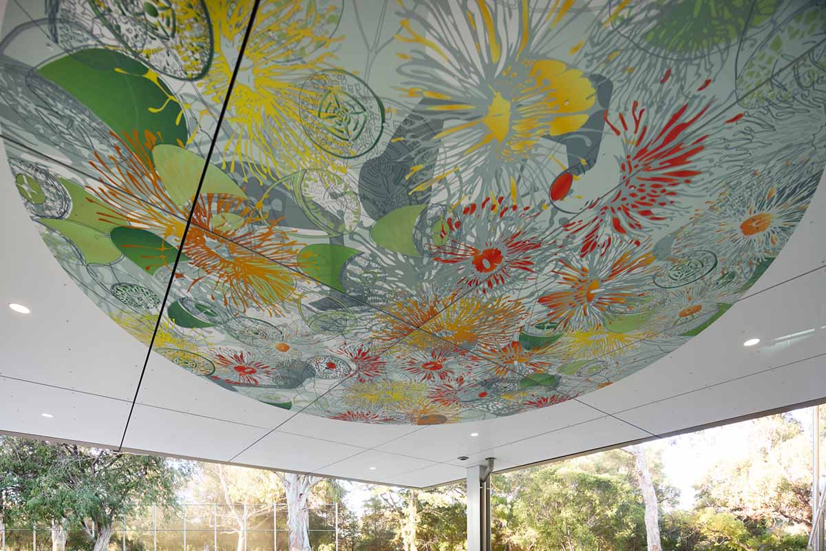 Pam Gaunt Hamersley Public Golf Course&nbsp;Artwork Reality & Illusion from driving range