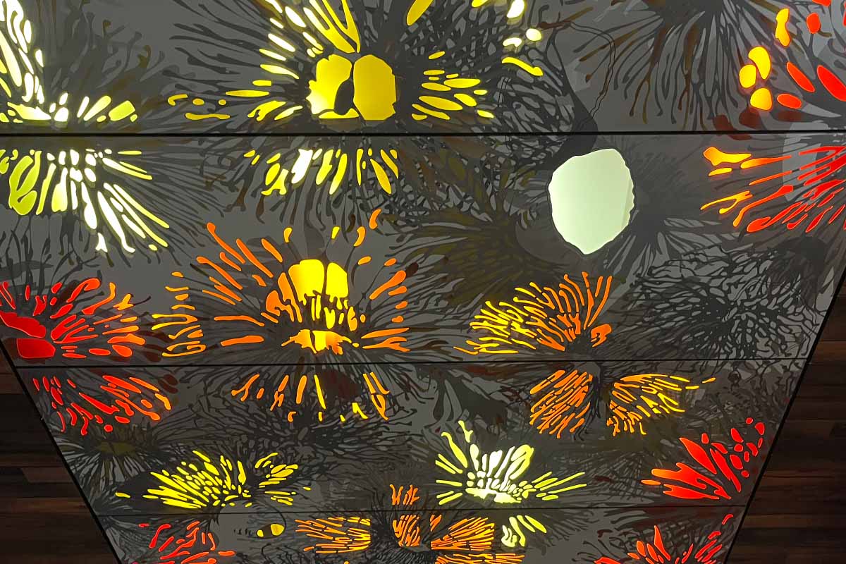 Pam Gaunt Hamersley Public Golf Course&nbsp;Artwork Reality & Illusion from driving range