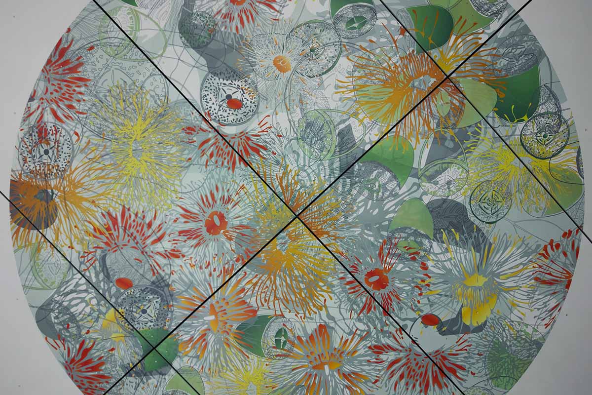 Pam Gaunt Hamersley Public Golf Course&nbsp;Artwork Reality & Illusion from driving range