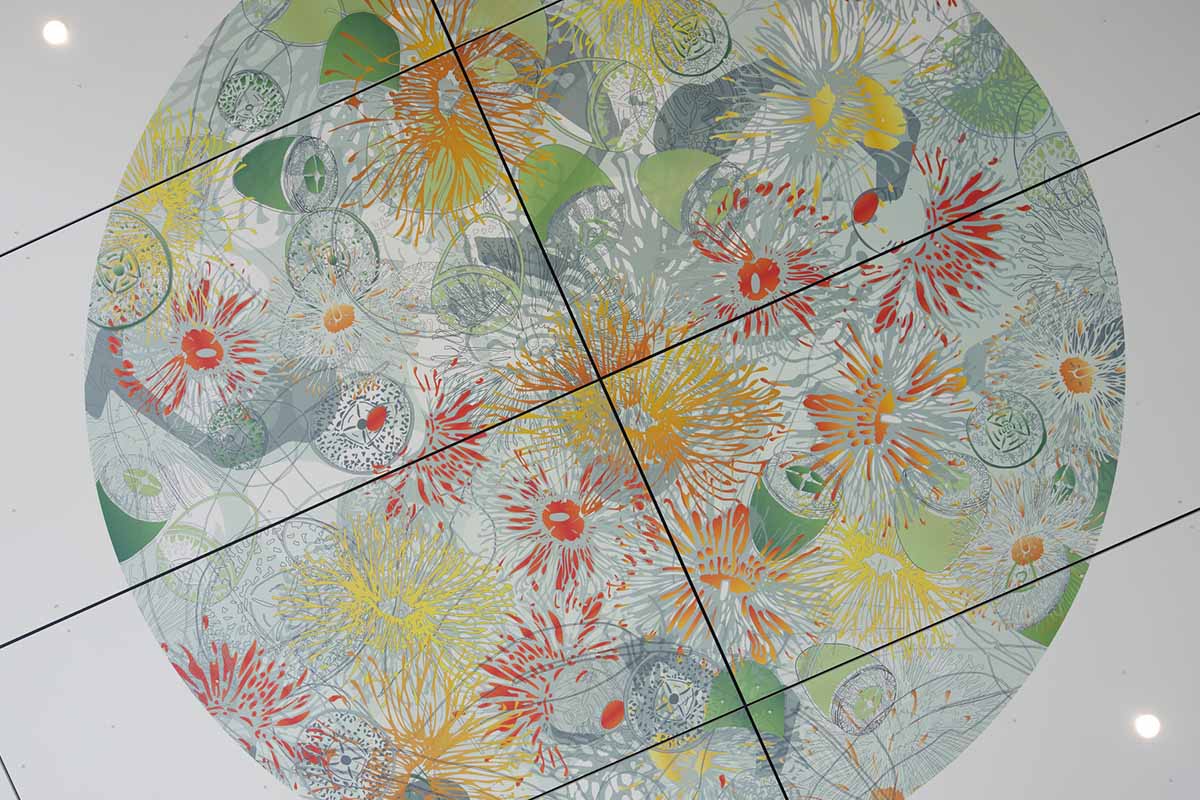 Pam Gaunt Hamersley Public Golf Course&nbsp;Artwork Reality & Illusion from driving range