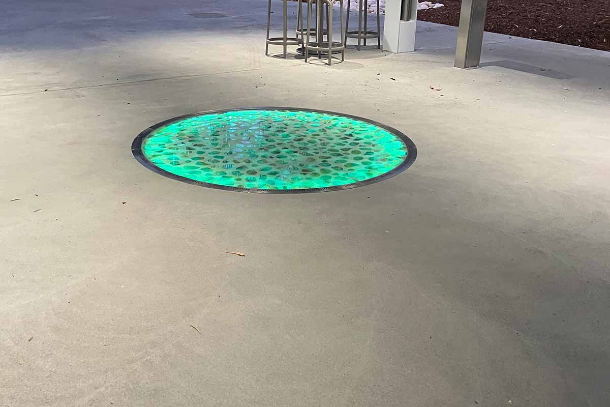 Pam Gaunt Hamersley Public Golf Course&nbsp;Artwork Reality & Illusion from driving range