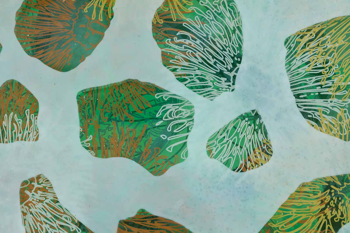 Pam Gaunt Hamersley Public Golf Course&nbsp;Artwork Reality & Illusion from driving range