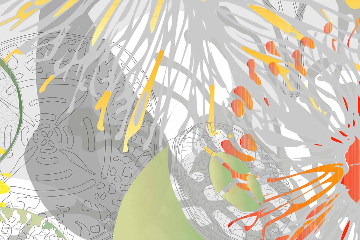 Pam Gaunt Hamersley Public Golf Course&nbsp;Artwork Reality & Illusion from driving range