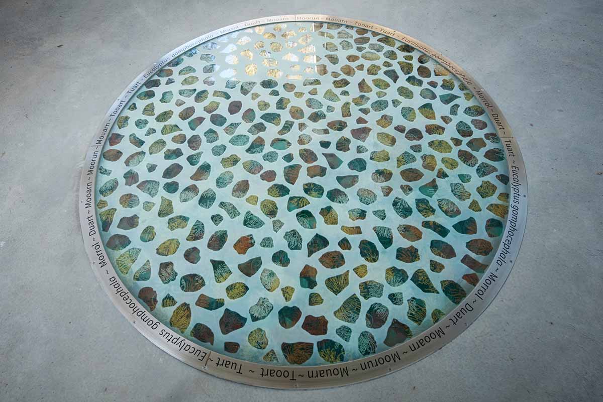 Pam Gaunt Hamersley Public Golf Course&nbsp;Artwork Reality & Illusion from driving range