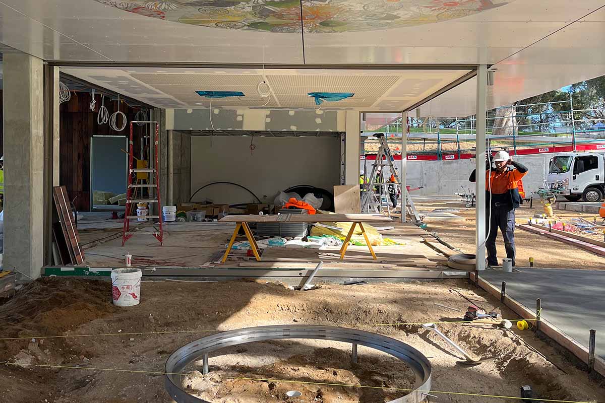 Pam Gaunt Hamersley Public Golf Course&nbsp;Artwork Reality & Illusion from driving range