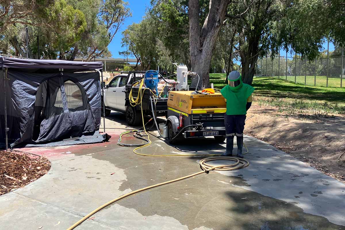 Pam Gaunt Hamersley Public Golf Course&nbsp;Artwork Reality & Illusion from driving range