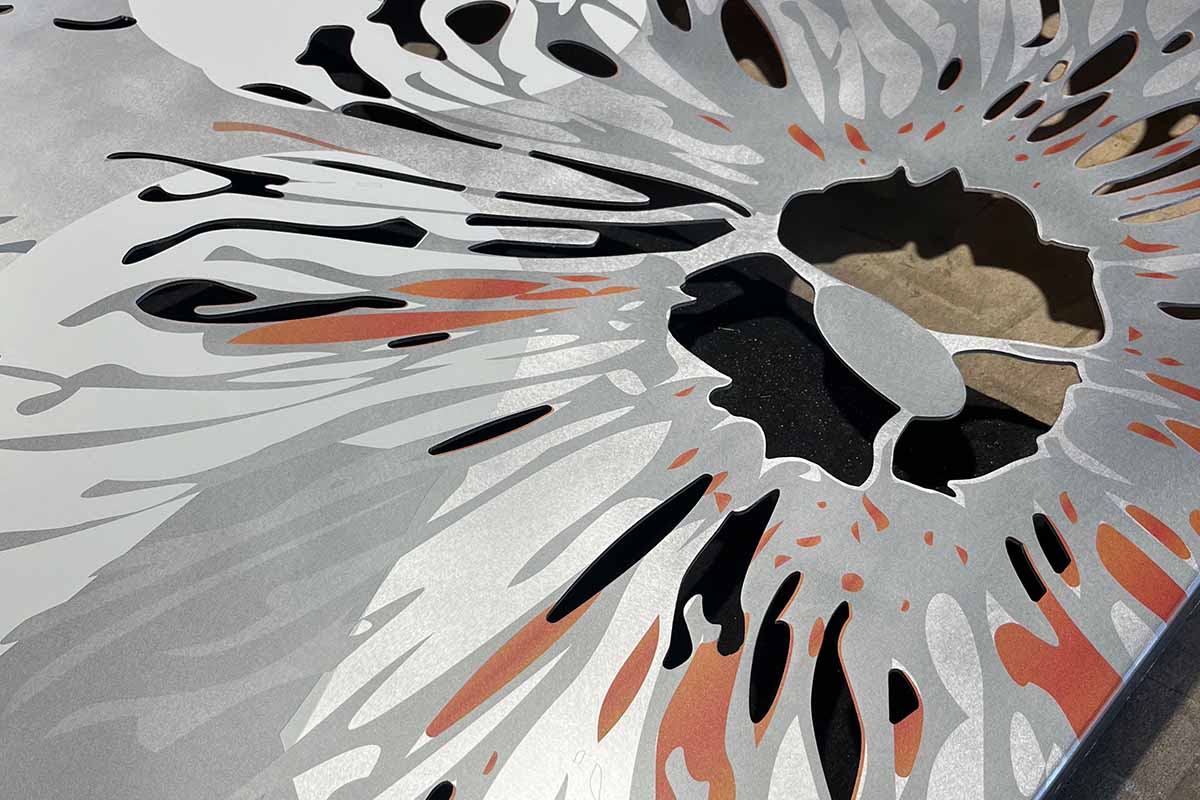 Pam Gaunt Hamersley Public Golf Course&nbsp;Artwork Reality & Illusion from driving range