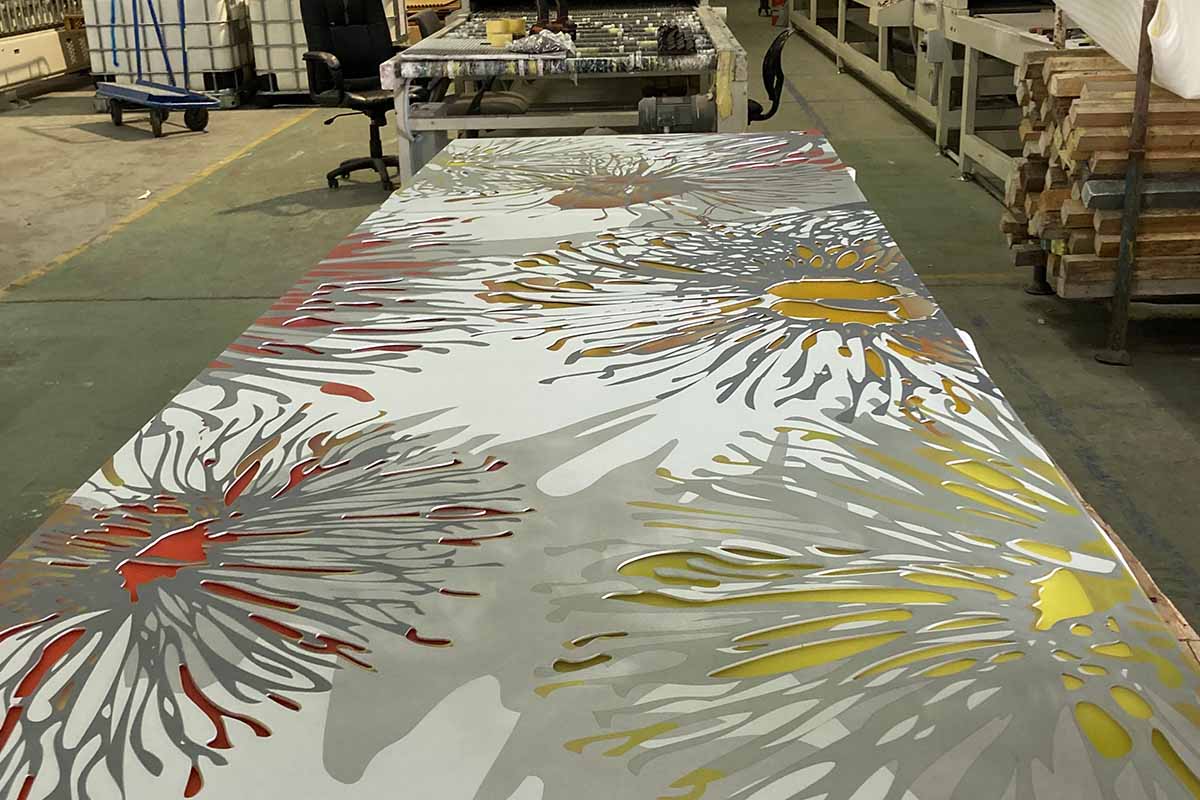 Pam Gaunt Hamersley Public Golf Course&nbsp;Artwork Reality & Illusion from driving range