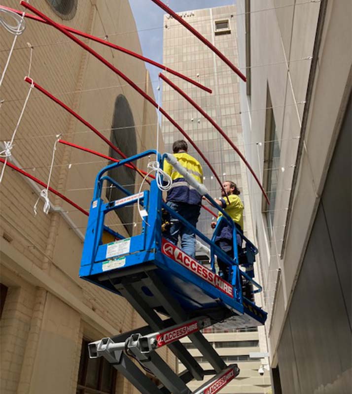 Pam Gaunt Unwoven City of Perth Laneway Enhancement Commission