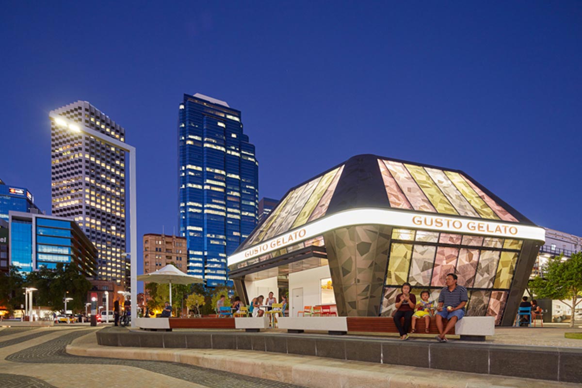 Pam Gaunt Elizabeth Quay, Perth foreshore.