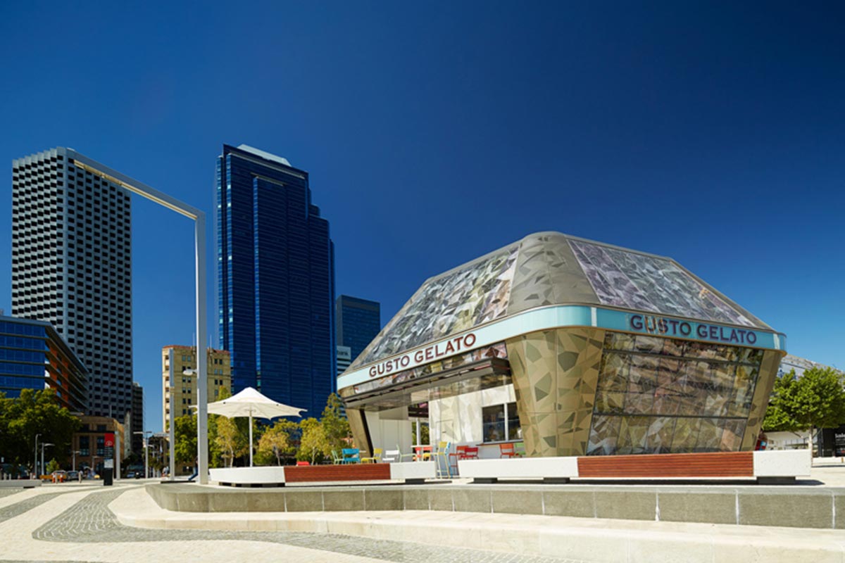 Pam Gaunt Elizabeth Quay, Perth foreshore.