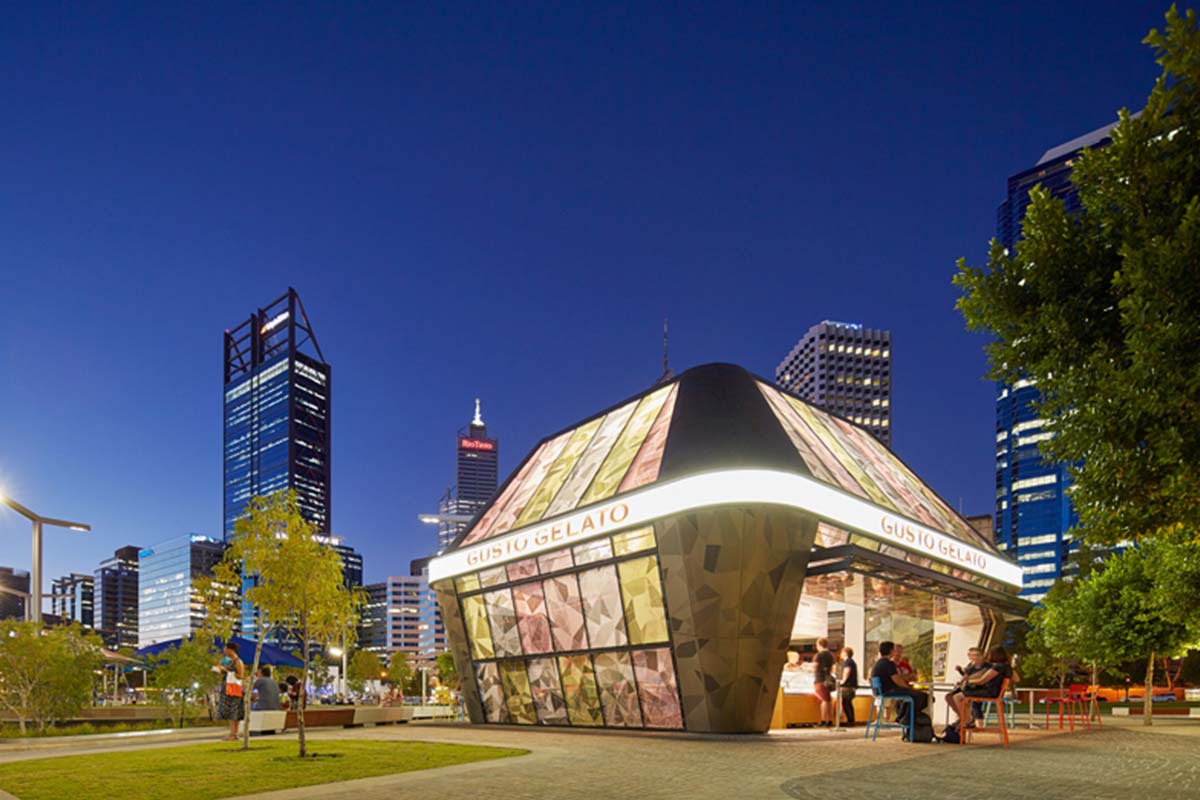 Pam Gaunt Elizabeth Quay, Perth foreshore.