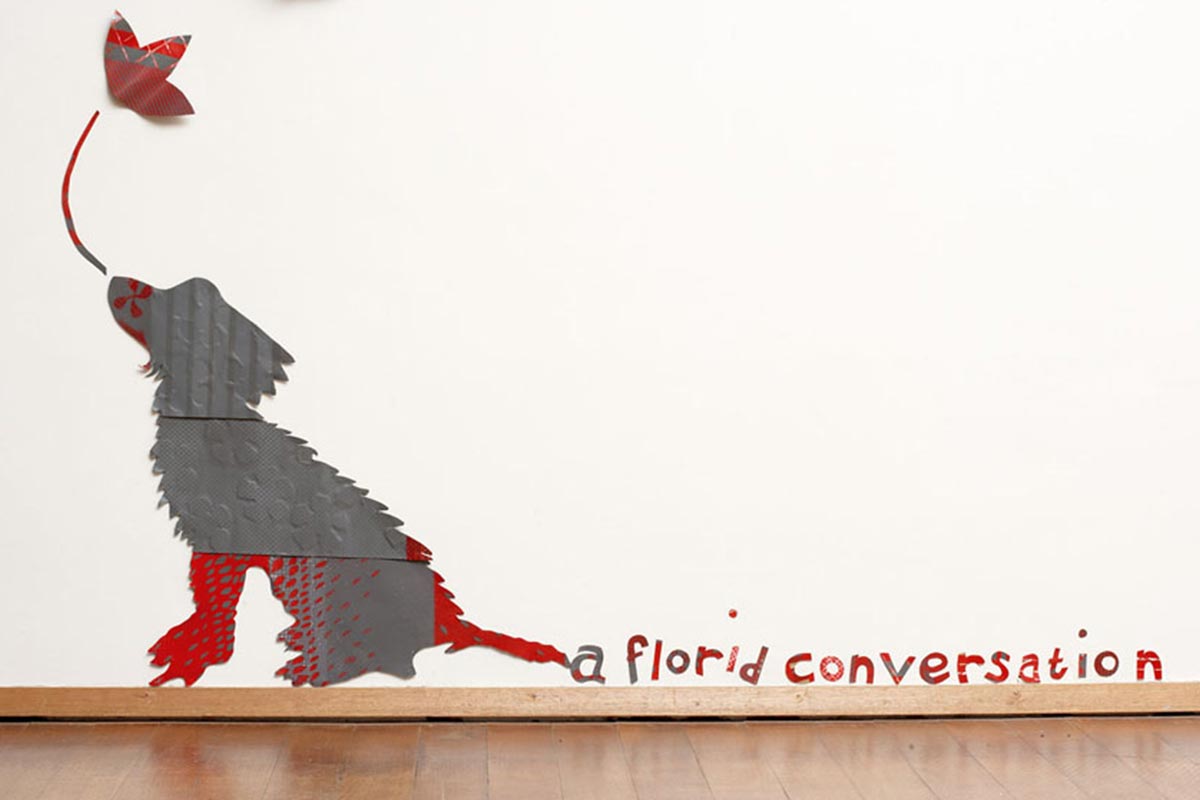 Pam Gaunt A Florid Conversation 