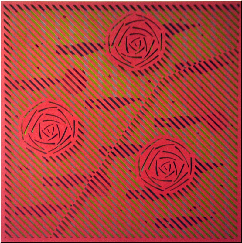 Pam Gaunt - CUT ROSES exhibition